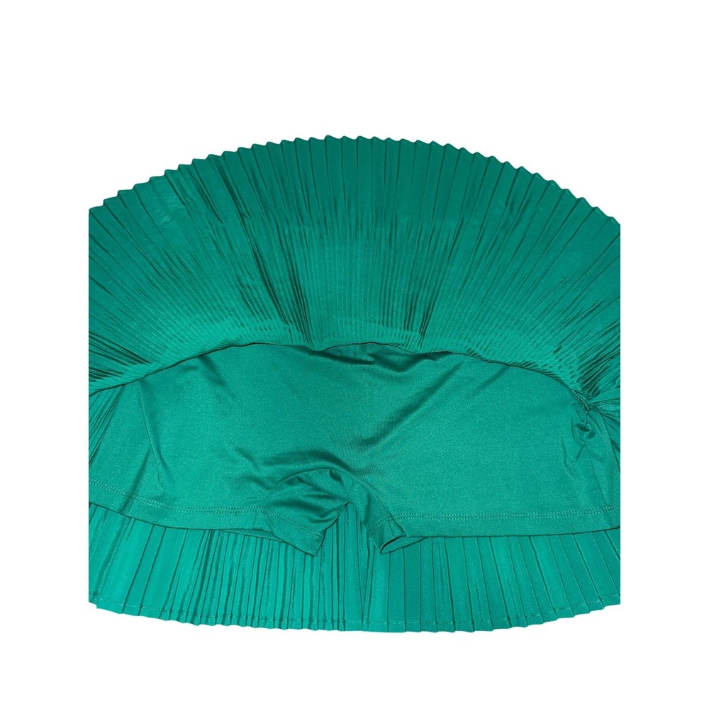 Zyia Emerald Green Pleated Tennis Skort Athletic Preppy Medium NWT - Picture 3 of 6